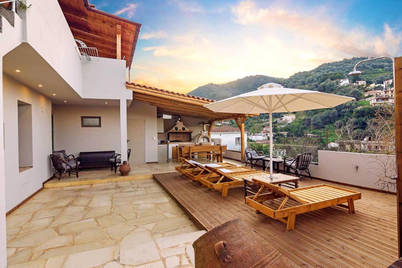 Villa Roxani Meskla Экстерьер фото
